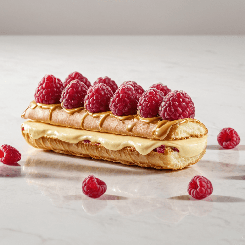 Raspberry Eclair